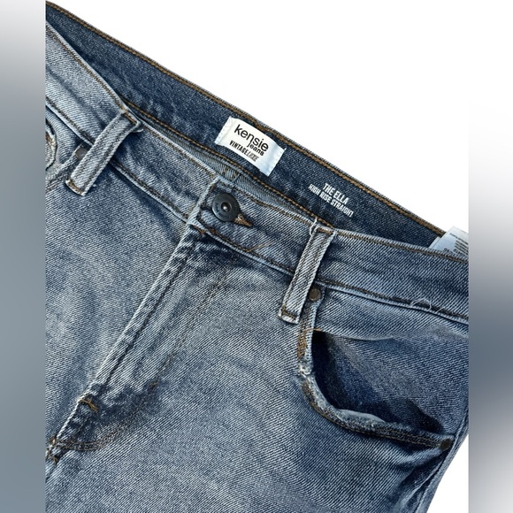 Kensie Jeans Vintage Luxe “The Ella” High Rise Straight - Picture 2 of 5